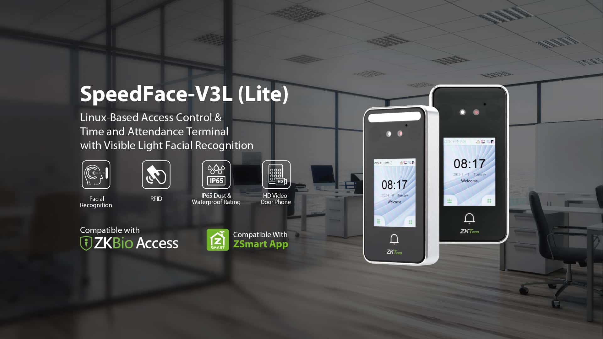 ZKTecoIranSpeedFace-V3L(Lite)