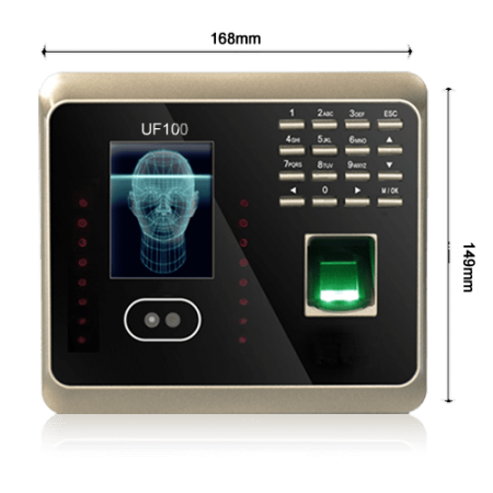 ZKTeco Face Recognition Time Attendance UF100 ZKTeco Time Attendance UF100